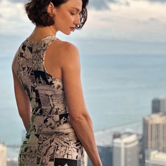 Coperni cartoon-print maxi dress—S (fits XS) - Picture 2 of 5